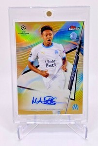 2020-21 Marley Ake Topps Finest Gold Refractor Marseille Autographed Rookie /50