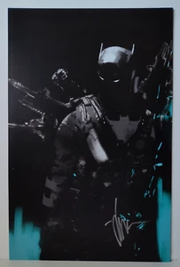 DC COMICS BATMAN IMPRESIÓN FIRMADA JOCK MARK SIMPSON CERTIFICADO DE AUTENTICIDAD - Imagen 1 de 5