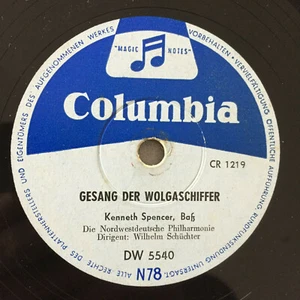 KENNETH SPENCER: Gesang der Wolgaschiffer / Hunger-Song (Columbia DW 5540 / 10") - Bild 1 von 2