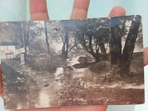 Antique 1911 Real Photo Postcard Glenbrook Lake Cali History Americana RPPC Eph - Picture 1 of 2
