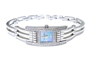 Orologio Techno Mania Elite Donna Acciaio Inox Diamante Bianco Nuovo  - Foto 1 di 6