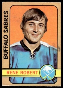 1972-73 O-Pee-Chee Rene Robert Rookie Buffalo Sabres #161
