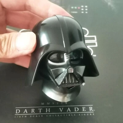 Sale Helmet Head Figure HT 1/6 Star Wars A New Hope MMS279 Hot Toys Darth Vader - Image 1 of 3