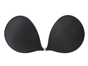 NuBra S900 Super Padded Adhesive Bra Black AA (32AA 34AA ) Bragel Made in USA - Picture 1 of 6