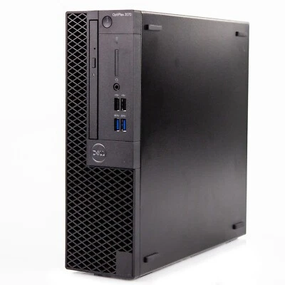 Computadora de escritorio Dell OptiPlex 3070 SFF Core i5-9500 9.ª generación 3,0 GHz 16 GB 500 GB SSD con 11 Foto 1 de 4