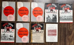Manchester United 1957/58 Match Programs. Fair to Excellent Condition - Picture 1 of 21