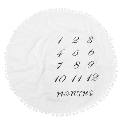  Coperta di memoria del bambino Bianco di flanella della flanella neonata - Immagine 1 di 4