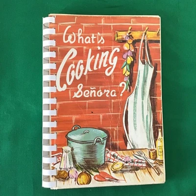 Caracas Venezuela Catholic Women Club Church Dual Spanish English 1967 Cookbook - Image 1 of 4