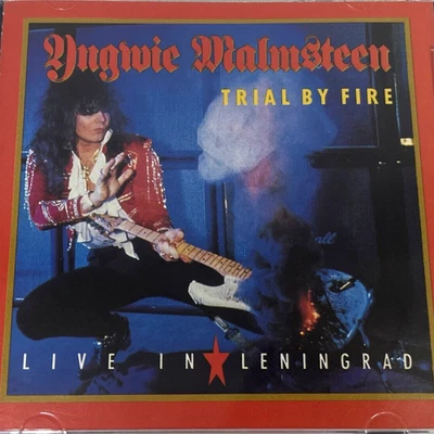Yngwie Malmsteen - Trial By Fire: Live in Leningrad - CD - Free Ship! Foto 1 de 2