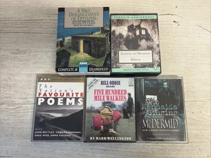 5 x Various Titles Audio Cassette Tapes Bundle Job Lot - Imagen 1 de 10