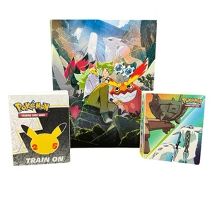 Pokémon Binder Lot (3) – Mini Portfolios + N File – Card Storage Set - Picture 1 of 8