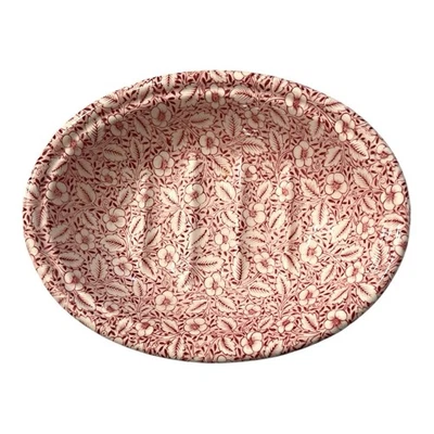 Jabonera de colección Masons Wedgwood Crabtree & Evelyn roja floral chintz Londres nueva sin etiquetas Foto 1 de 4