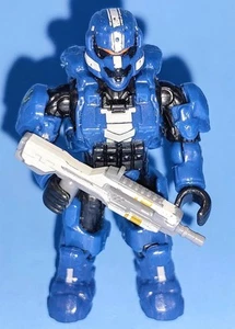 HALO MEGA CONSTRUX HEROES UNSC BLUE SPARTAN DEMARCO SERIES 2 MINI FIGURE DPJ79 - Picture 1 of 6
