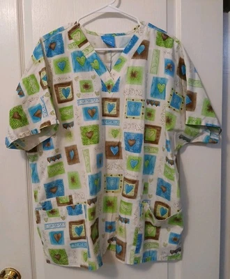 Scrub H.Q. Top Size Large - Image 1 of 3