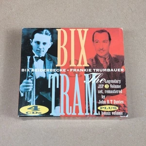Bix Biederbecke - Bix & Tram 4 CD Box Set - Remastered Recordings - Picture 1 of 10