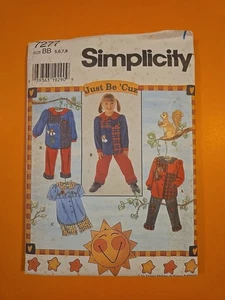 SIMPLICITY PATTERN 7277 CHILDS' PANT AND SHORT SETS Size 5-8 - Picture 1 of 4