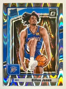 Vista previa óptica 2024-25 Dillon Jones Silver Seismic Prizm Rookie SP RC #P-250 NBA - Imagen 1 de 12
