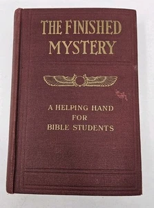 The Finished Mystery A Helping Hand for Bible Students Religious Vintage 1917 - Imagen 1 de 12