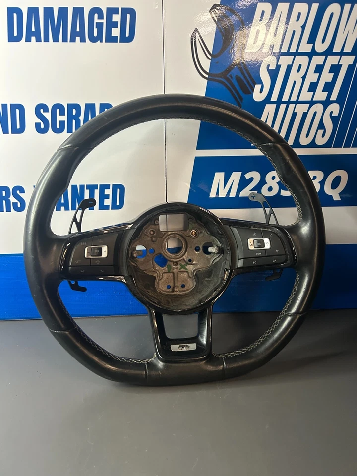 Volante multifuncional Volkswagen Golf R MK7 2016-2020 5G0419091JA Foto 1 de 4