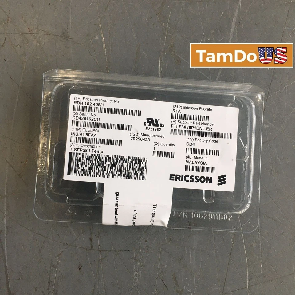 Ericsson RDH 102 47/3 CPRI & 1000 Base Lx20 SFP Transceiver Modules