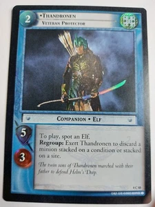 LOTR TCG Two Towers THANDRONEN VETERAN PROTECTOR 4C85 FOIL LP - Picture 1 of 1