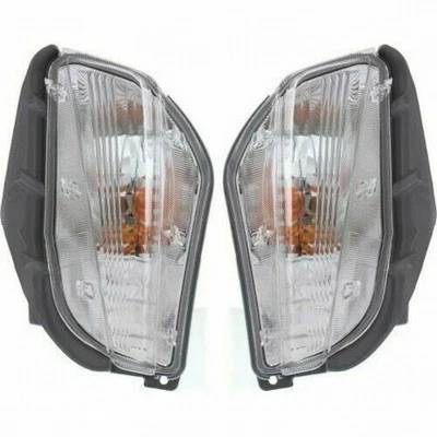 Par de luzes de sinalização dianteiras DOT TO2532116 Toyota Prius v 2012 2013 2014 - Imagem 1 de 4
