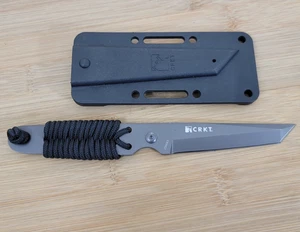 CRKT Fixed Blade Knife with Sheath 2300GT Ed Halligan Engineered Stiff K.I.S.S. - Picture 1 of 18