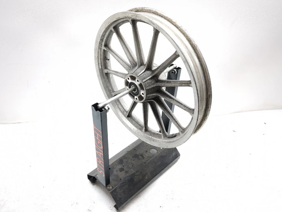 04-06 Harley Sportster 883 XL883 Front Wheel Rim Front STRAIGHT - Image 1 of 4