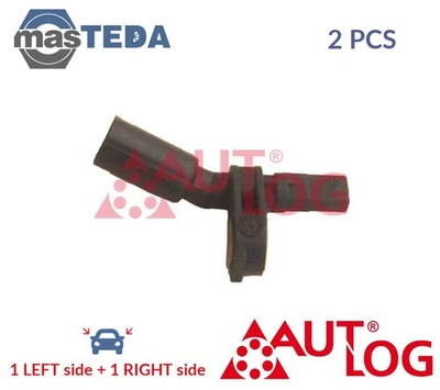 AS4018 ABS WHEEL SPEED SENSOR PAIR FRONT AUTLOG 2PCS NEW OE REPLACEMENT - Image 1 of 4