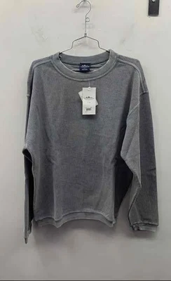 Sudadera Pullover Acanalada Charles River Apparel Para Mujer Gris Camden S Nueva Con Etiquetas Foto 1 de 4
