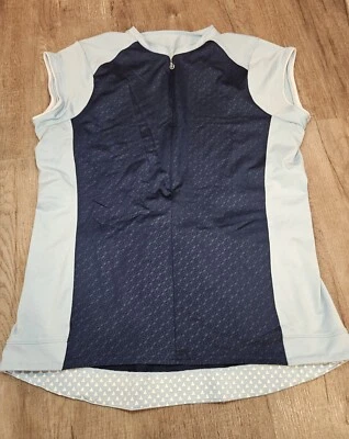 Camisa de Ciclismo Bontrager Talla XLarge Azul Múltiples Bolsillos Agarre Ligera Foto 1 de 4