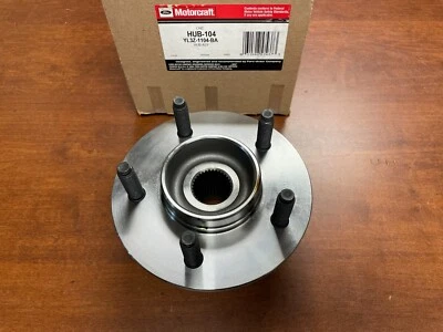 Front Wheel Bearing Hub for 4x4 1999-2003 Ford F-150 14mm Stud Without Front ABS — 第 1/4 张图片