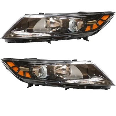 Left & Right Head Light Set For Korea Built 2011-2013 Optima KI2502155 KI2503155 - Imagem 1 de 4