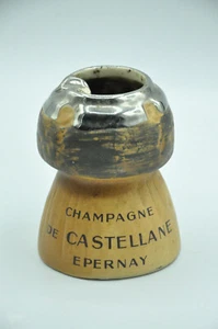 Cendrier publictaire Champagne CASTELLANE signé VILLENAUXE - collection - Picture 1 of 5