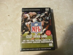 NFL DVD TRIVIA GAME AGES 12 AND UP 2 OR MORE PLAYERS - Picture 1 of 3