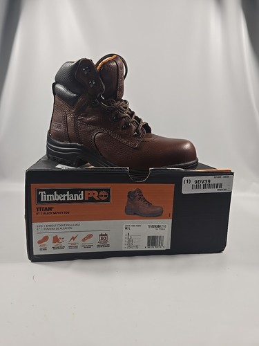Timberland Pro Titan punta di sicurezza in lega 6"" donna taglia 8 resistente ad olio e scivolamento