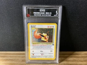 Black Star Promo 11 Eevee Holo Pokemon League PSA 5 EX 0009126 - Picture 1 of 2