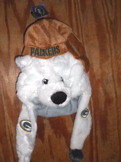 SOMBRERO MASCOTA COLGANTE FOREVER COLLECTIBLES GREEN BAY PACKERS NUEVO CON ETIQUETAS Foto 1 de 3