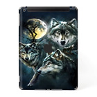 Skins Decal Wrap for Apple iPad 9.7 2017 3 Wolves Moonlight