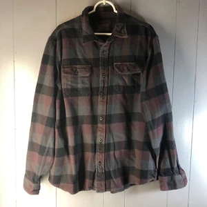 Orvis Shirt Men's Button Up Shirt Size XL Long Sleeves Flannel Pockets Cotton - Picture 1 of 8