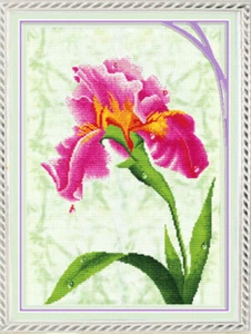 Monalisa 11CT cross stitch kits "Flower "-57cm*62cm - Picture 1 of 1