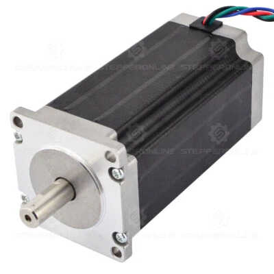 STEPPERONLINE High Torque 425oz.in Nema 23 57mm Stepper Motor 10mm Shaft CNC - Image 1 of 4