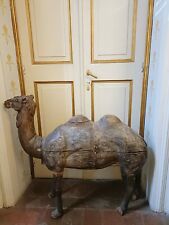 Antico dromedario in legno - grande cammello antico - L. cm. 120 - XVIII sec.