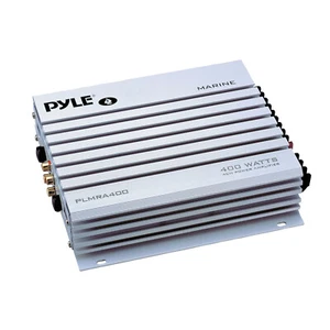 New Pyle PLMRA400 4 Ch 400 Watt Waterproof Marine Boat Power Audio Amplifier - Picture 1 of 1