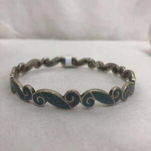 STERLING SIGNED MB TAXCO BANGLE
