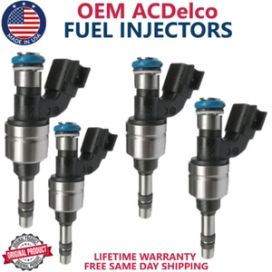 x4 OEM ACDelco Fuel Injectors For 2011-17 Buick Chevrolet GMC 2.4L 2.0L 2.5L I4 - Picture 1 of 4