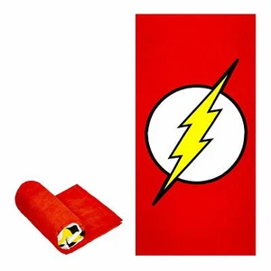 Warner DC Comics Beach Towel Batman Superman Flash Wonder Woman Aqua man Green - Picture 1 of 32