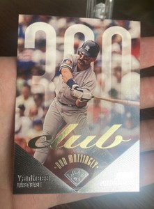 1995 Leaf 300 Club Don Mattingly #15 New York Yankees LEGEND HOF? NM+