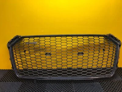 PARRILLA RADIADOR PARACHOQUES DELANTERO AUDI R8 4S V10 NEGRO 4S0853653D DAÑOS GENUINOS Foto 1 de 4