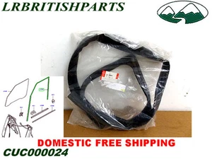 ORIGINAL LAND ROVER PUERTA DELANTERA RUN VIDRIO GAMA 03-12 RH NUEVO CUC000024 - Imagen 1 de 3